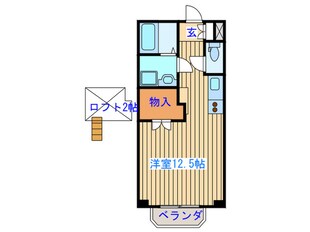 サンフェリ－チェ・１７の物件間取画像